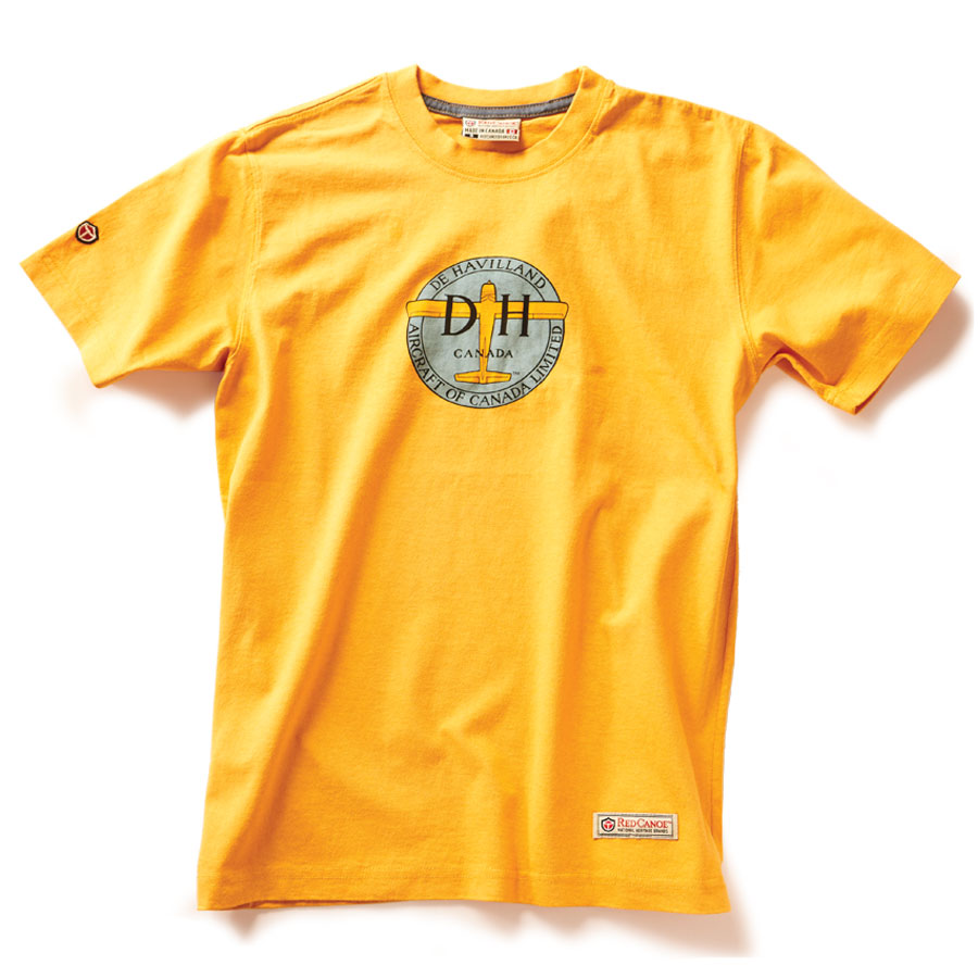 de Havilland Tシャツ, バーントイエロー