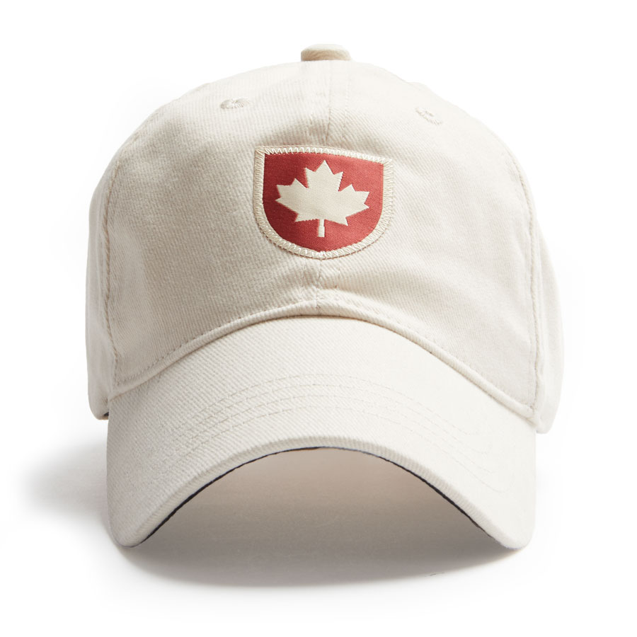 Canada Shield キャップ, ストーンホワイト