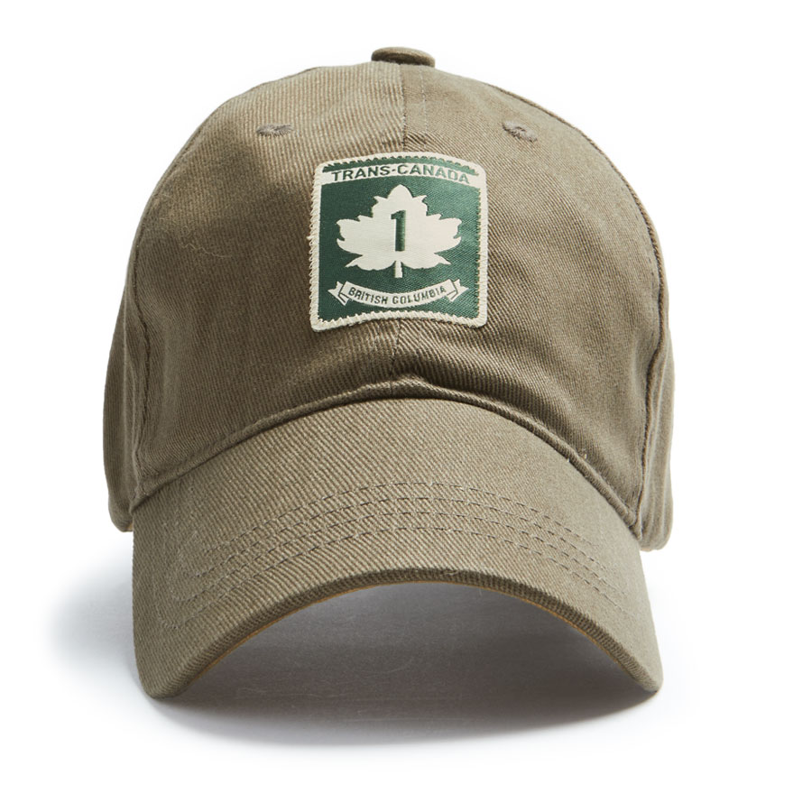 Trans Canada British Columbia キャップ, カーキ