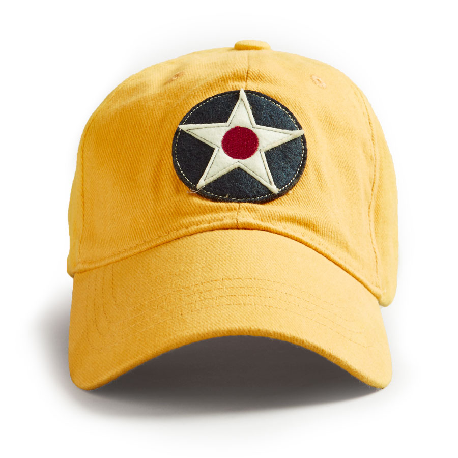 US Roundel キャップ, バーントイエロー
