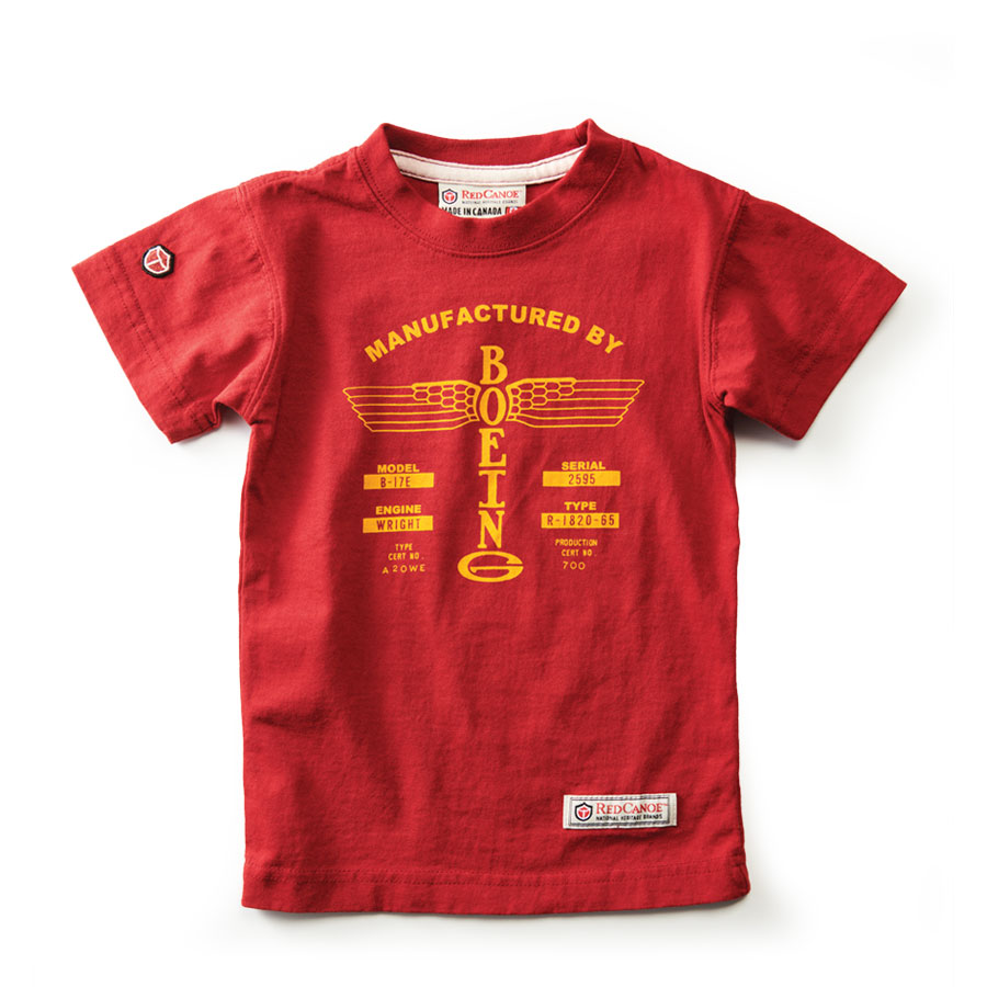 Kids Boeing Tシャツ