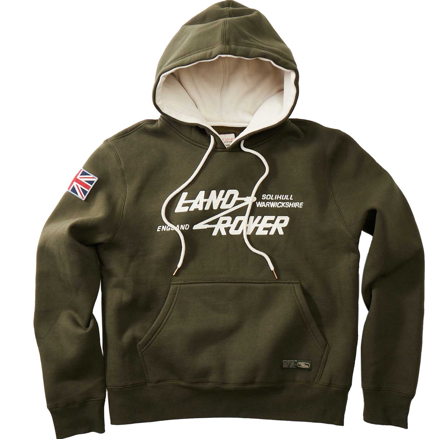 Land Rover フーディー、ブロンズグリーン